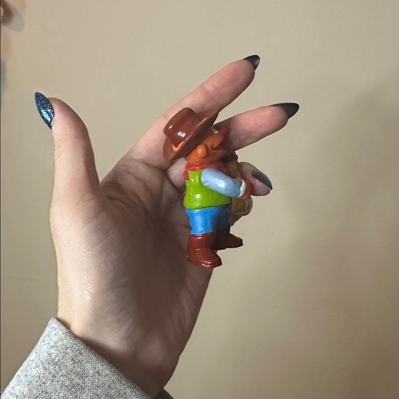 SESAME STREET ERNIE GUITAR FIGURE VINTAGE MUPPETS RODEO PVC APPLAUSE - Picture 3 of 4